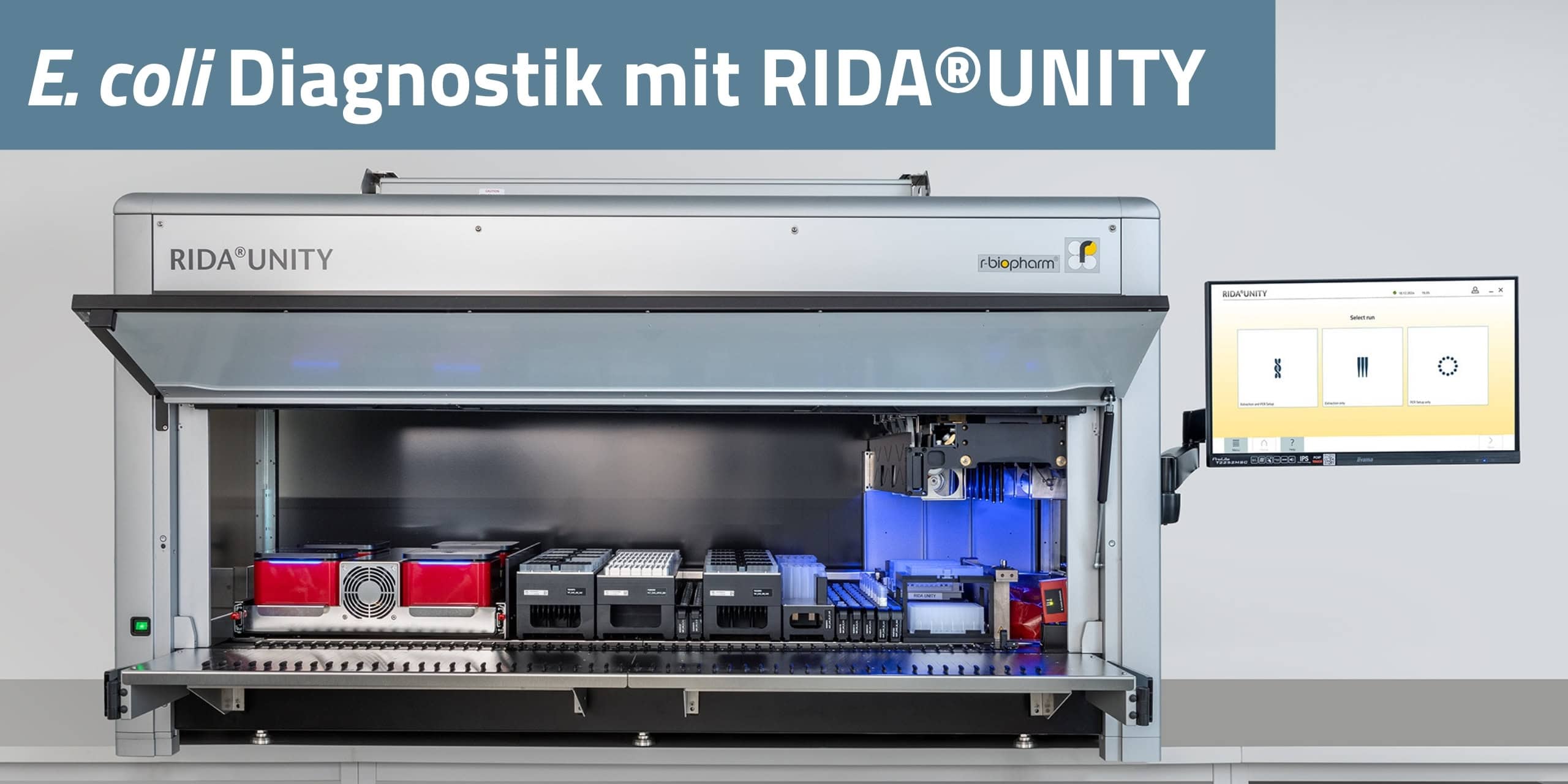 RIDA®UNITY E. coli Stool Panel I und III